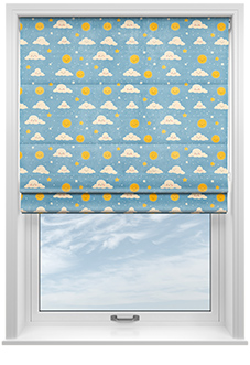 Cloud Nine, Sunshine - Roman Blind